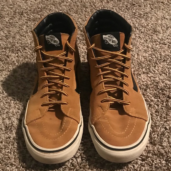 wheat colored vans
